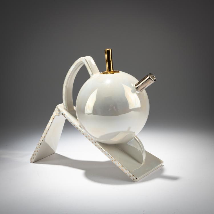 Hauptbild zu Objekt, Teapot 'Columbina', 1982, Matteo Thun, Sarri, Alessio, Sesto Fiorentino; Anthologie Quartett, Bad Essen, 181A 85