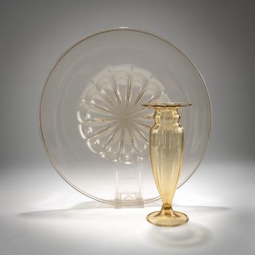 Small vase and bowl 'Costolato', 1921/22