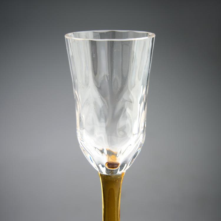 Bild 1 zu Objekt, 'Meteor' liqueur glass, c. 1900, Koloman Moser, Meyr's Neffe, Adolf / Adolfov, 180A 126