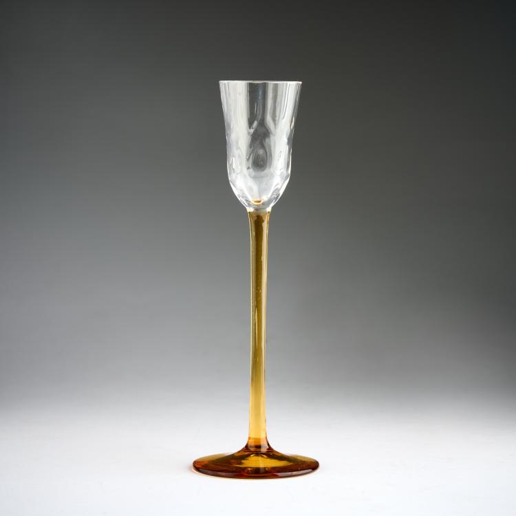 Bild 3 zu Objekt, 'Meteor' liqueur glass, c. 1900, Koloman Moser, Meyr's Neffe, Adolf / Adolfov, 180A 126