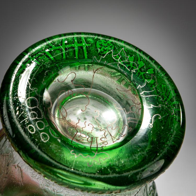 Bild 2 zu Objekt, Balustervase 'Vigne', 1895-1900, Vallerysthal, 180A 109