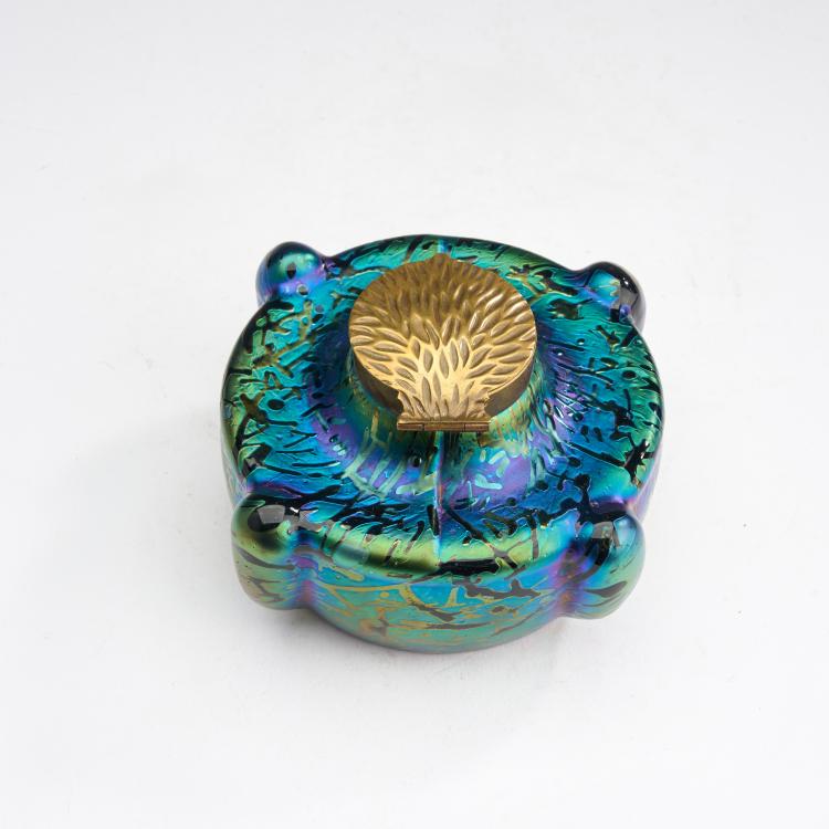 Bild 2 zu Objekt, Tintenfass, 1900-09, Elisabeth, Glasfabrik, Pallme-K&ouml;nig & Habel, Kosten bei Teplitz / Ko&scaron;ťany u Teplic, 180A 111