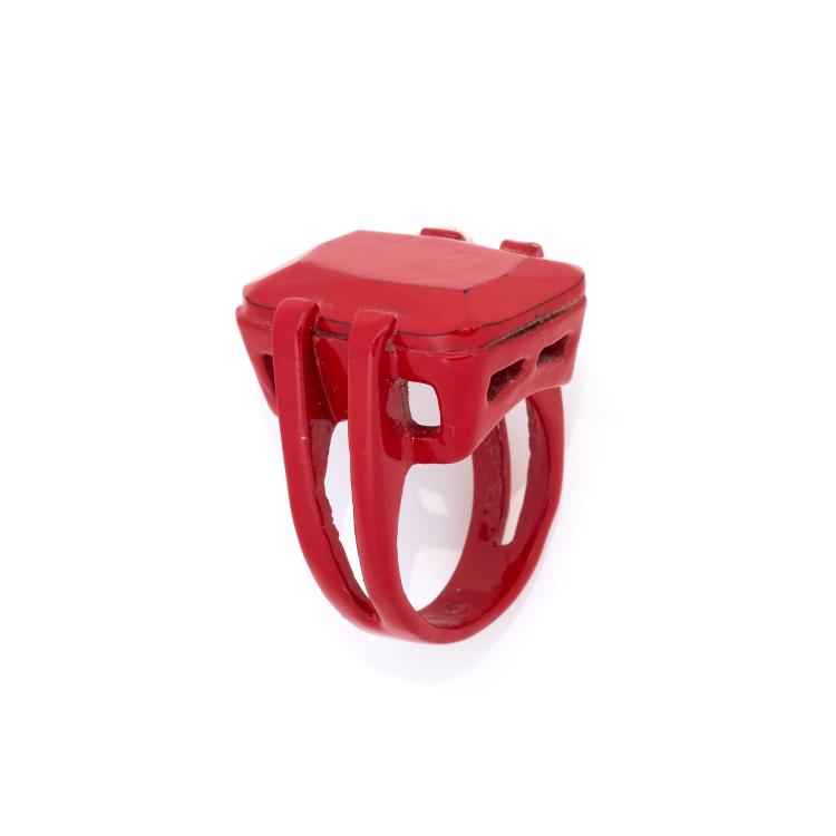 Hauptbild zu Objekt, Ring 'Be nice to a girl, buy her a ring&rsquo;, 2008, Ted Noten, 180C 661