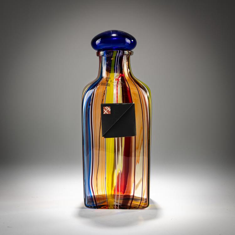 Hauptbild zu Objekt, Bottle 'A canne', 1958, Angelo Barovier, Barovier & Toso, Murano, 181B 618