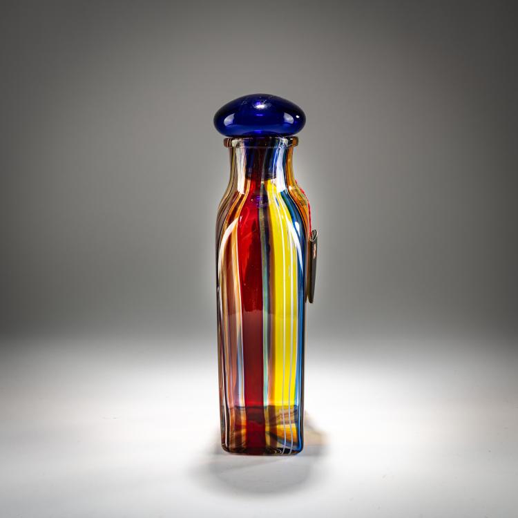 Bild 1 zu Objekt, Bottle 'A canne', 1958, Angelo Barovier, Barovier & Toso, Murano, 181B 618