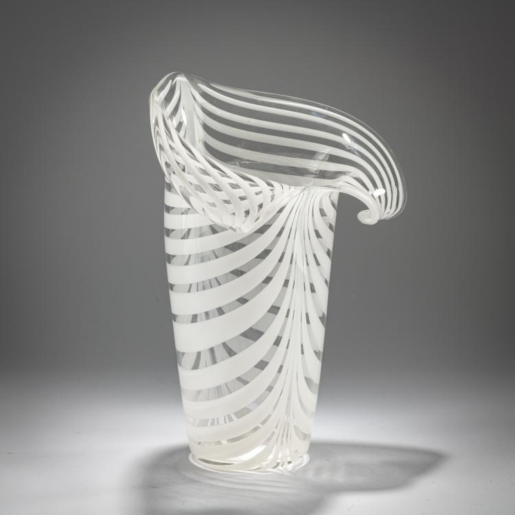 Bild 1 zu Objekt, Vase 'Calla', 1948, Tyra Lundgren, Venini, Murano, 181B 596