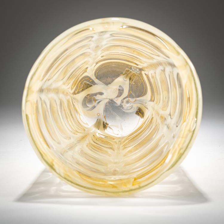 Bild 2 zu Objekt, 'Graffito lattimo e avventurina' vase, 1969, Ercole Barovier, Barovier & Toso, Murano, 181B 624