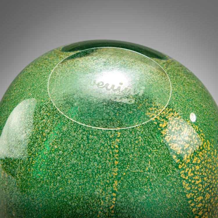 Bild 3 zu Objekt, Flacon 'Sommerso a bollicine', 1934-36, Carlo Scarpa, Venini, Murano, 181B 551