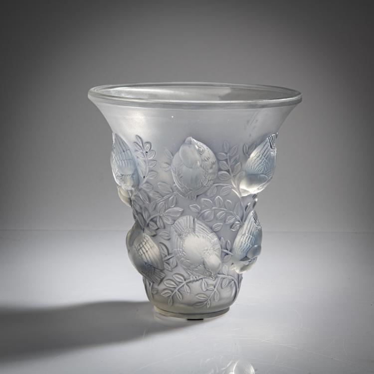 Hauptbild zu Objekt, Vase 'Saint-Fran&ccedil;ois', 1930, Ren&eacute; Lalique, Lalique, Wingen-sur-Moder, 180A 74