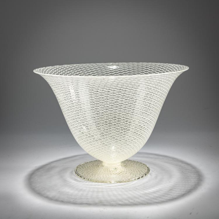 Hauptbild zu Objekt, Bowl 'A reticello', 1942, Seguso Vetri d'Arte, Murano, 181B 591
