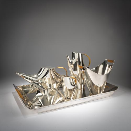 Six-piece coffee and tea service 'Como', 1957