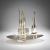 Vase und Rosenvase, 1955-60, Röhrenvase, um 1956