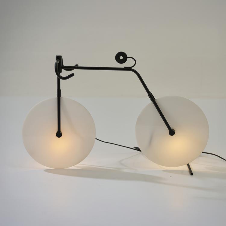 Hauptbild zu Objekt, Table light 'Bicycle', c. 1980 (design), BAG Turgi, Gebenstorf, 182C 969