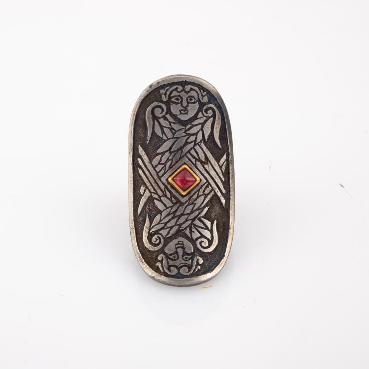 Hauptbild zu Objekt, Ring, 1990, Vladimir Pet&egrave;r, 180C 662