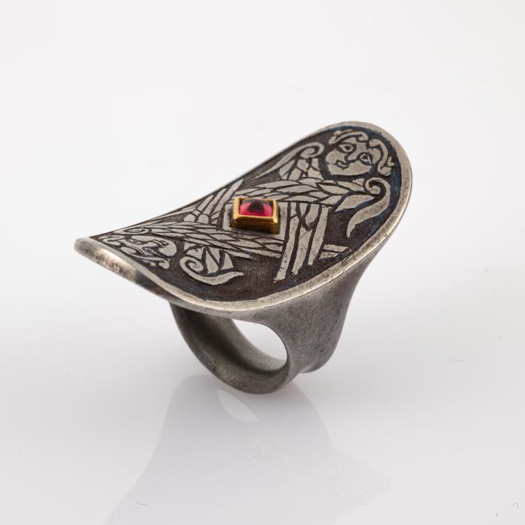 Bild 1 zu Objekt, Ring, 1990, Vladimir Pet&egrave;r, 180C 662