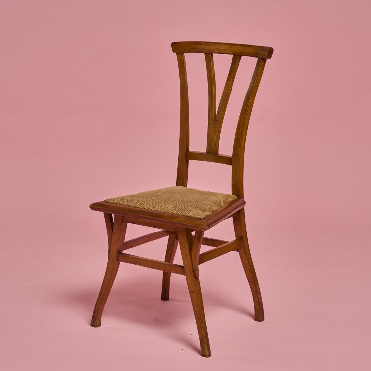 Bild 1 zu Objekt, 'Bloemenwerf' chair, 1894/95, Henry van de Velde, 180B 376