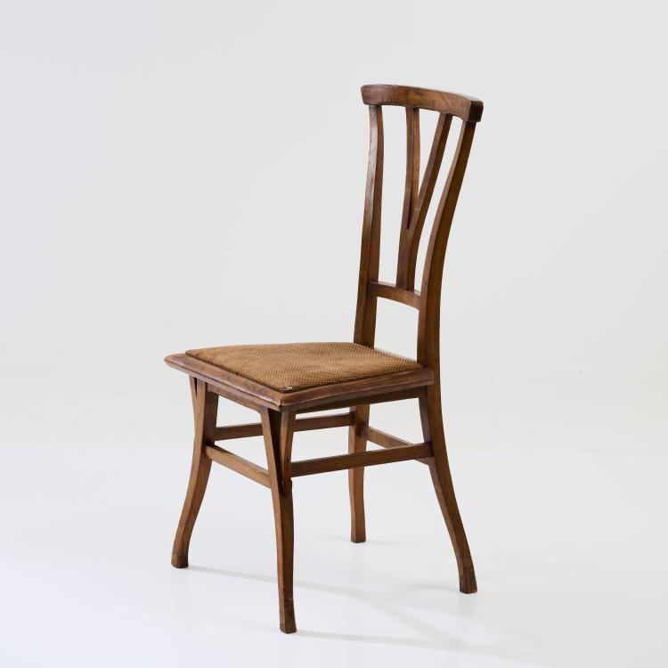 Hauptbild zu Objekt, 'Bloemenwerf'-Stuhl, 1894/95, Henry van de Velde, 180B 377