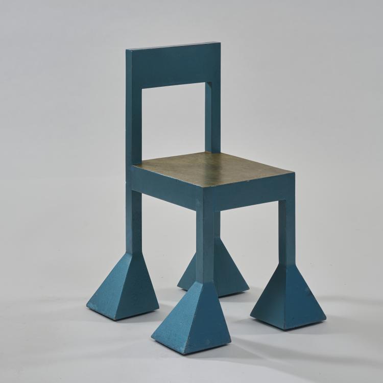 Bild 7 zu Objekt, Chair 'Spaziale', 1975 (design), Alessandro Mendini, Studio Alchimia, Mailand / Milan, 180B 502