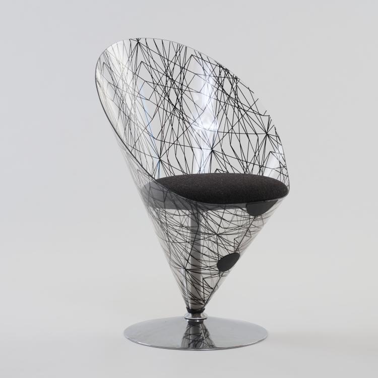 Hauptbild zu Objekt, 'Cone chair', 1958 (Entwurf), Verner Panton, Polythema, Erding, 181A 239