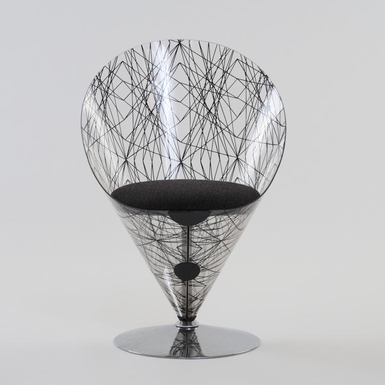 Bild 1 zu Objekt, 'Cone chair', 1958 (Entwurf), Verner Panton, Polythema, Erding, 181A 239