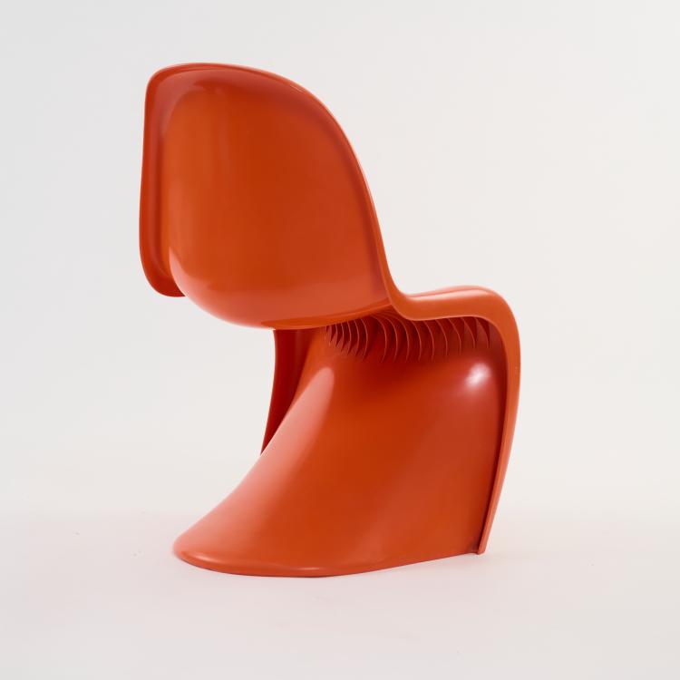 Bild 3 zu Objekt, Vier 'Panton chairs', 1962/67, Verner Panton, Herman Miller Fehlbaum Production, Weil am Rhein., 181A 232