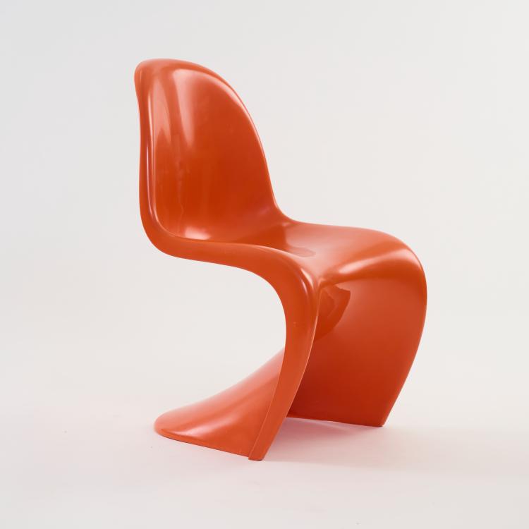 Bild 4 zu Objekt, Vier 'Panton chairs', 1962/67, Verner Panton, Herman Miller Fehlbaum Production, Weil am Rhein., 181A 232