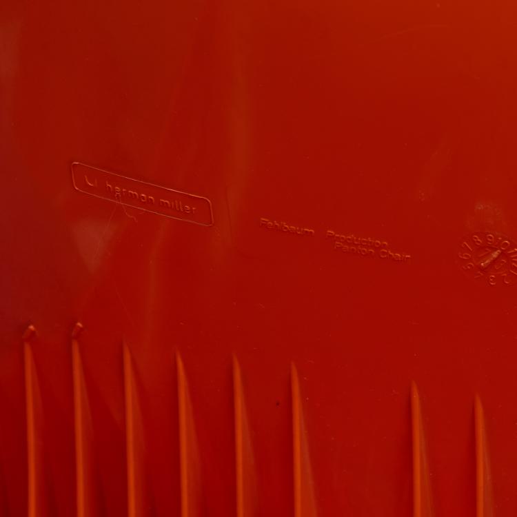 Bild 5 zu Objekt, Vier 'Panton chairs', 1962/67, Verner Panton, Herman Miller Fehlbaum Production, Weil am Rhein., 181A 232