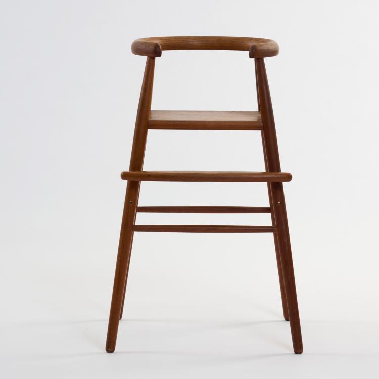 Bild 1 zu Objekt, Kinderhochstuhl, um 1955 (Entwurf), Nanna Ditzel, Poul Kold's Savvaerk, D&auml;nemark / Denmark, 181A 300