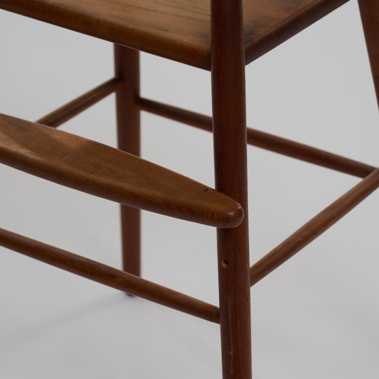 Bild 3 zu Objekt, Kinderhochstuhl, um 1955 (Entwurf), Nanna Ditzel, Poul Kold's Savvaerk, D&auml;nemark / Denmark, 181A 300