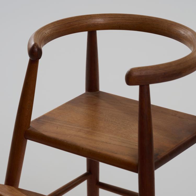 Bild 4 zu Objekt, Kinderhochstuhl, um 1955 (Entwurf), Nanna Ditzel, Poul Kold's Savvaerk, D&auml;nemark / Denmark, 181A 300