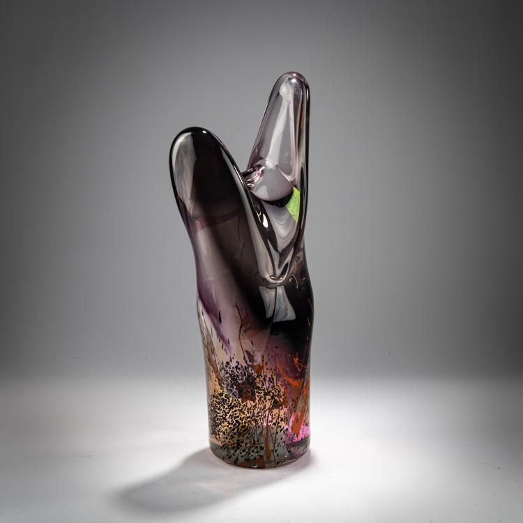 Hauptbild zu Objekt, Vase, presumably 1980s, Samuel J. Herman, Herman, Samuel J., 181A 113