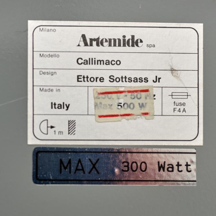 Bild 5 zu Objekt, Floor lamp 'Callimaco', 1980 (design), Ettore Sottsass, Artemide, Mailand / Milan, 180B 507