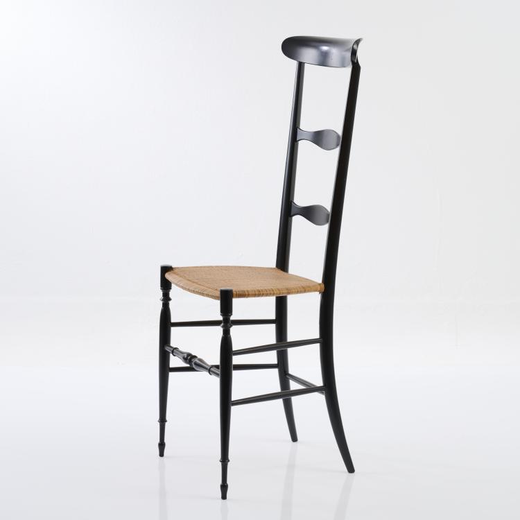 Hauptbild zu Objekt, 'Chiavari' chair, 1940s/50s, Gaetano Descalzi, Ditta Levaggi & F. Lli Fabbri, Chiavari, 181A 211