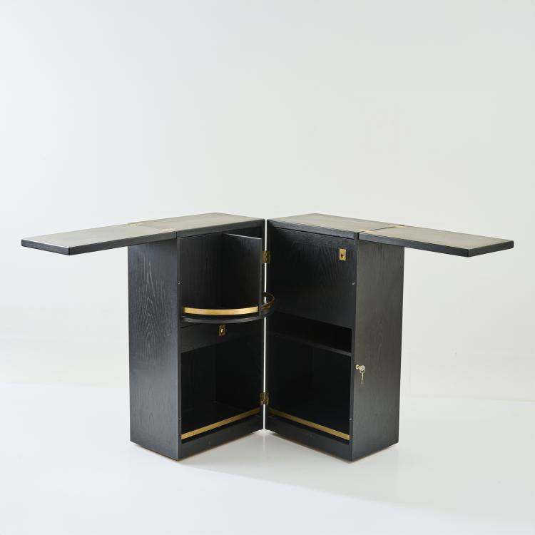 Hauptbild zu Objekt, Home bar 'Captains Bar', 1970s (design), Reno Wahl Iversen (attributed), Dyrlund, D&auml;nemark, 181A 443