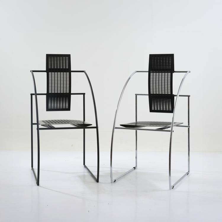 Bild 7 zu Objekt, Zwei St&uuml;hle 'Quinta', 1985 (Entwurf), Mario Botta, Alias, Bergamo, 181A 466