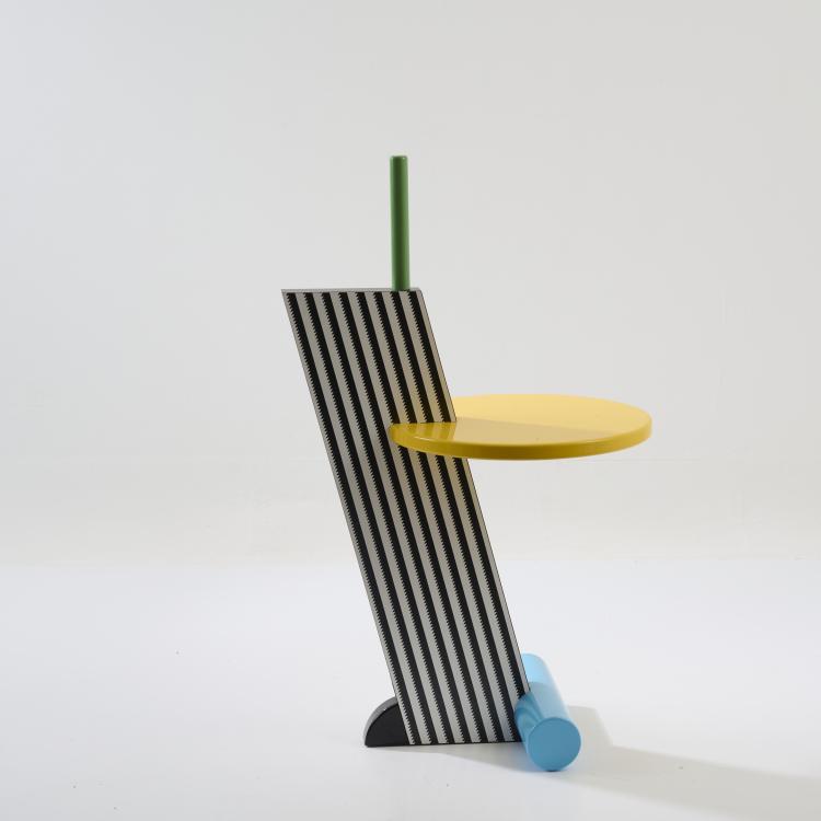 Bild 1 zu Objekt, Side table 'Flamingo', 1984 (design), Michele De Lucchi, Memphis, Mailand / Milan, 180B 509