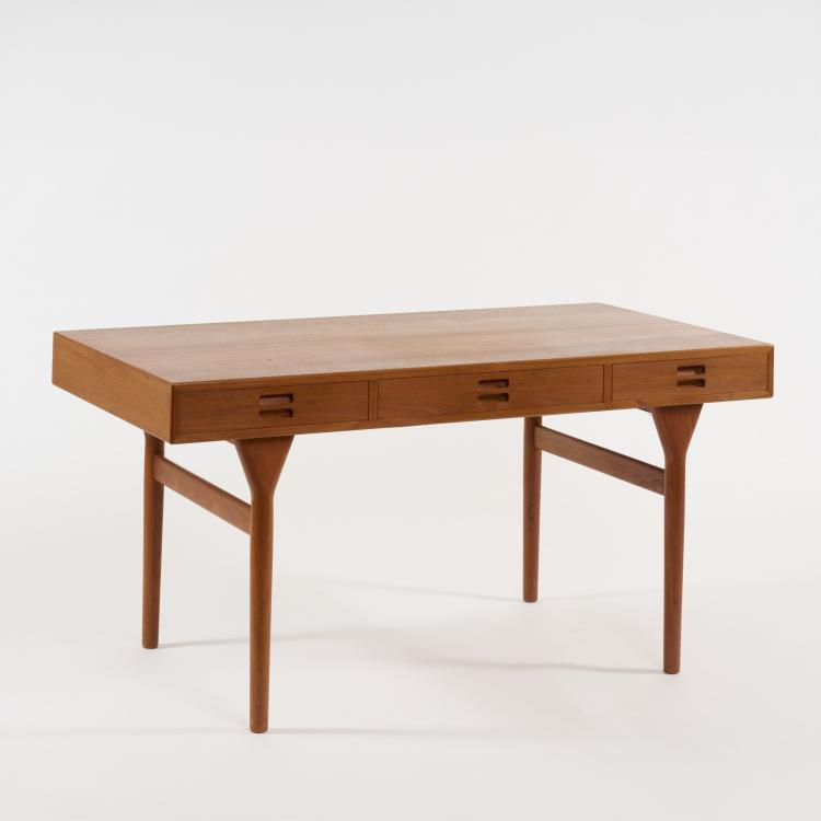 Hauptbild zu Objekt, Schreibtisch '93 - 3', 1952, Nanna Ditzel,J&oslash;rgen Ditzel, Willadsen, S&oslash;ren, Furniture, Vejen, D&auml;nemark, 180B 468