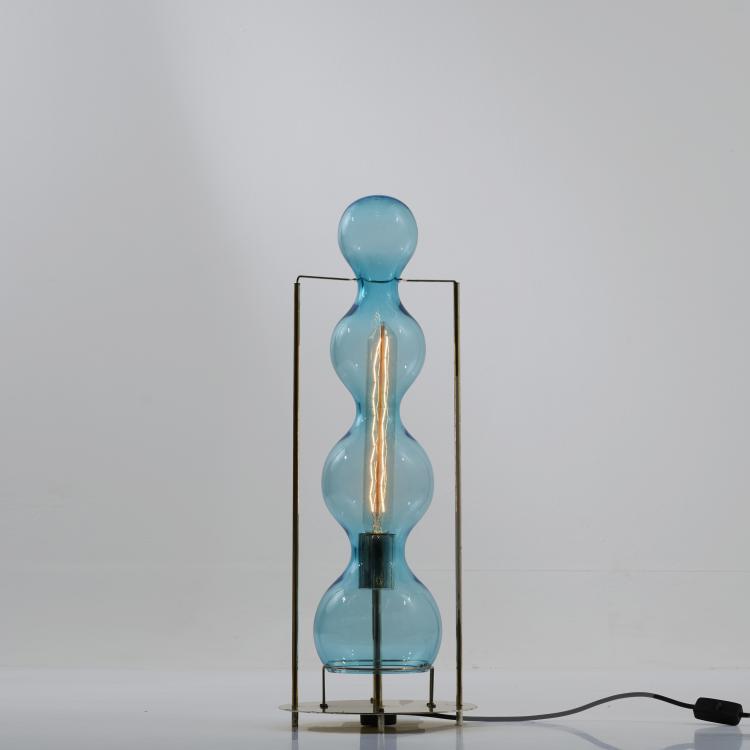 Hauptbild zu Objekt, Table light 'Star Trek', 1986, Jeannot Cerutti, Veart, Murano, 181A 217