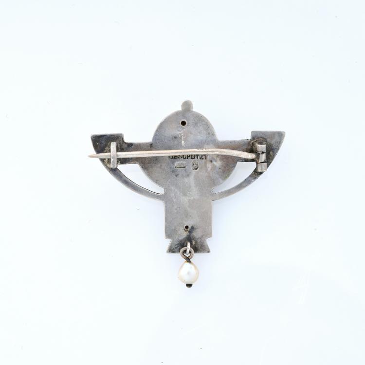 Bild 1 zu Objekt, Brosche, um 1905, Odenwald, Andreas, Pforzheim, 180A 211