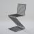 Stuhl 'Z chair', 1970 (Entwurf)