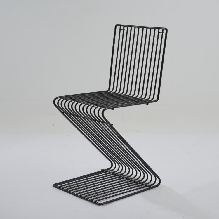 Hauptbild zu Objekt, 'Z' chair, 1970 (design), Fran&ccedil;ois Arnal, Atelier A, Paris, 181A 407