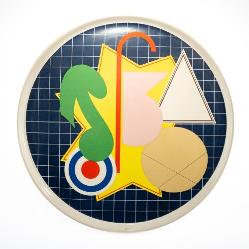 Decorative plate 'Geometria', 1978