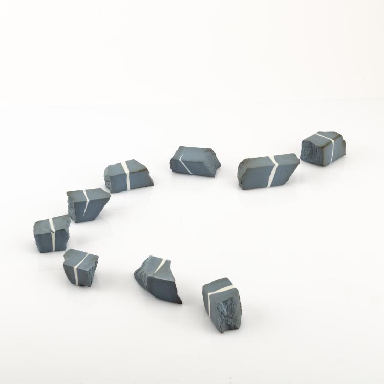 Bild 3 zu Objekt, 9 Untitled Porcelain Objects, 1988, Piet Stockmans, 181C 808