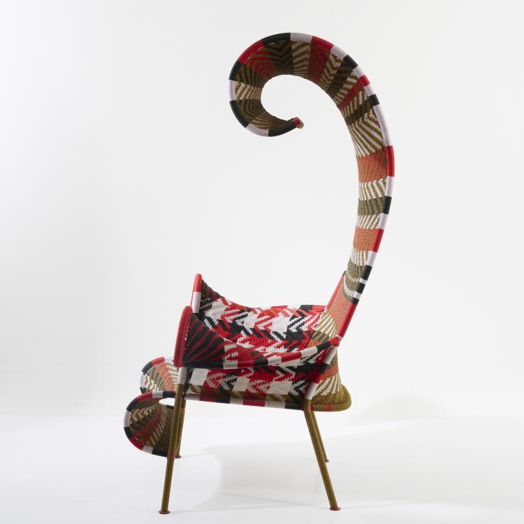 Bild 2 zu Objekt, 'Shadowy' garden armchair, 2009, Tord Boontje, Moroso, Mailand / Milan, 181A 518