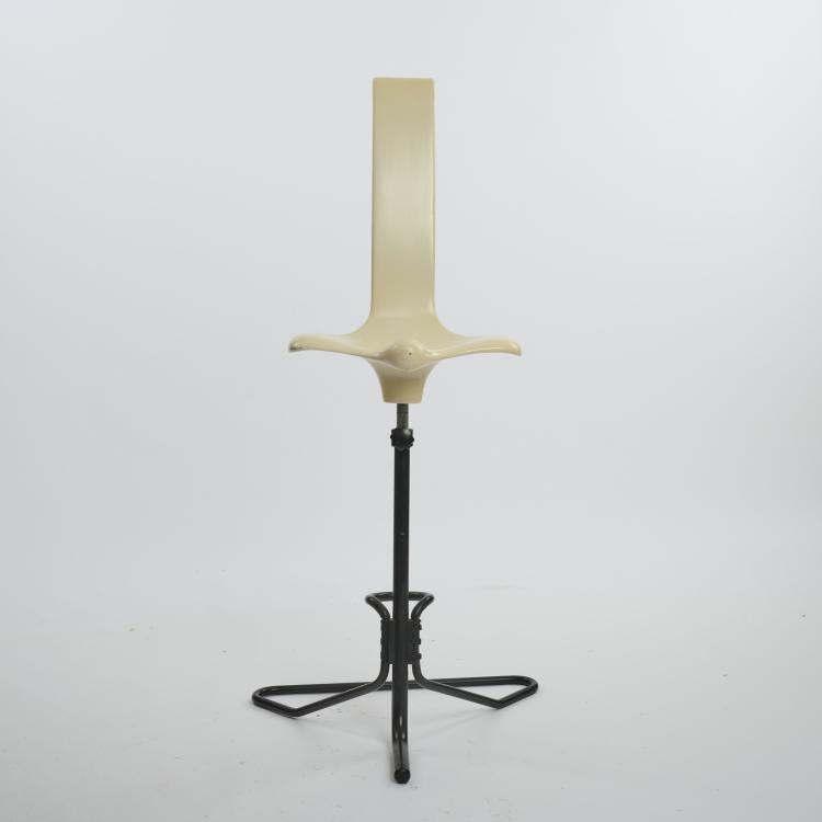 Bild 3 zu Objekt, Height-adjustable 'Appoggio' drawing chair, 1971, Claudio Salocchi, Sormani, Arosio, 180B 501