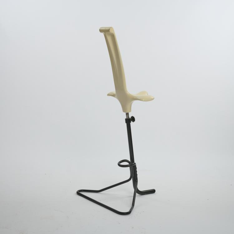Bild 4 zu Objekt, Height-adjustable 'Appoggio' drawing chair, 1971, Claudio Salocchi, Sormani, Arosio, 180B 501