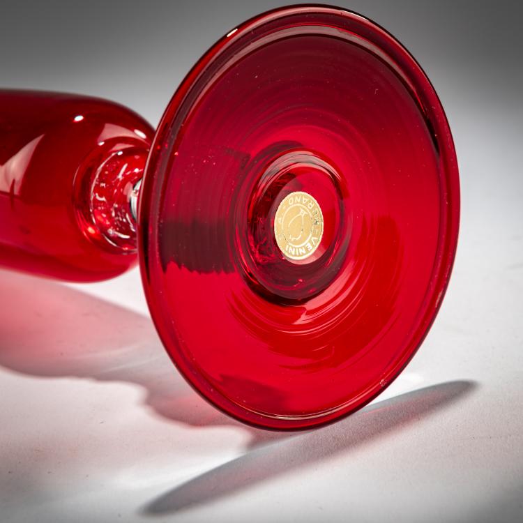 Bild 2 zu Objekt, Slim bottle 'Soffiato', 1959, Paolo Venini, Venini, Murano, 181B 698