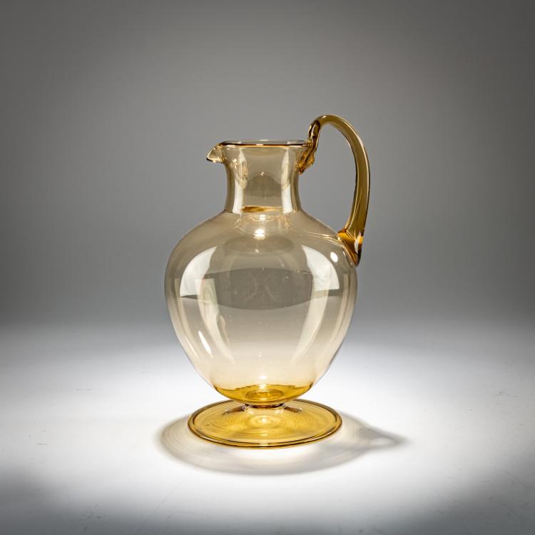 Hauptbild zu Objekt, Jug, 1925/26, Vittorio Zecchin, Venini, Murano oder Cappellin, M.V.M., 181B 545