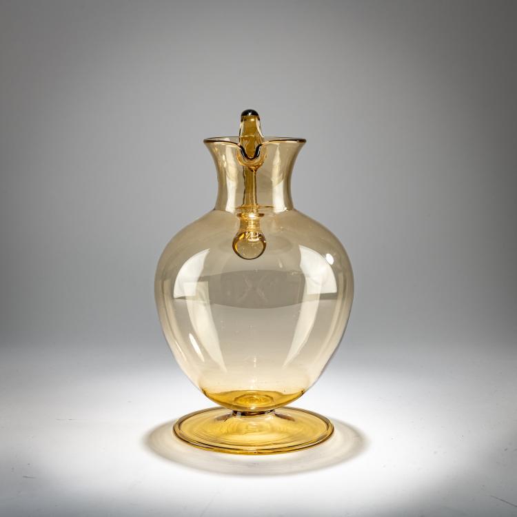 Bild 2 zu Objekt, Jug, 1925/26, Vittorio Zecchin, Venini, Murano oder Cappellin, M.V.M., 181B 545