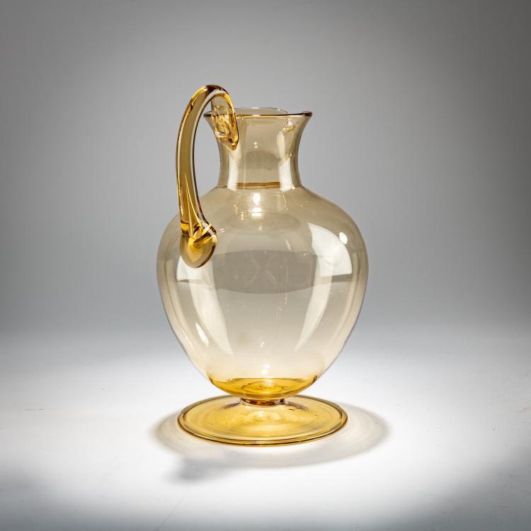 Bild 3 zu Objekt, Jug, 1925/26, Vittorio Zecchin, Venini, Murano oder Cappellin, M.V.M., 181B 545